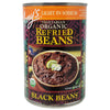 Amy's Organic Light in Sodium Black Refried Beans-15.4 oz
