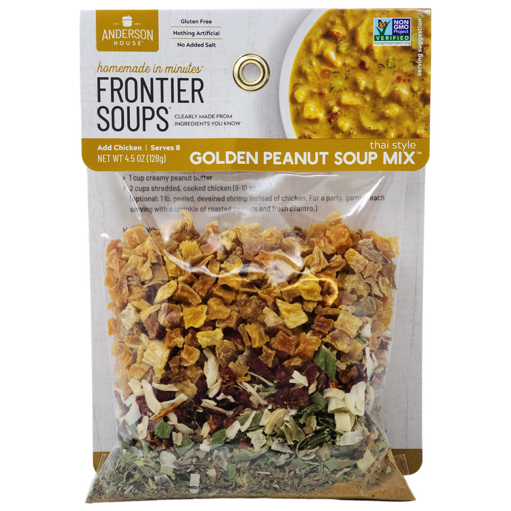 Frontier Golden Peanut Soup- 4.5 oz.