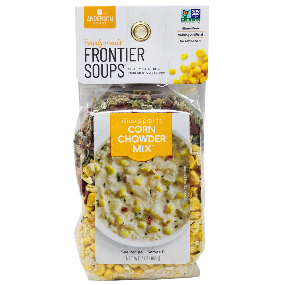 Frontier Illinois Prairie Corn Chowder Soup-7 oz.