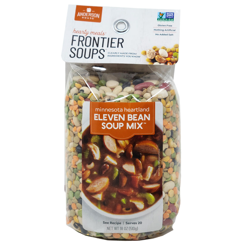 Frontier Minnesota Heartland Eleven Bean Soup-18 oz.