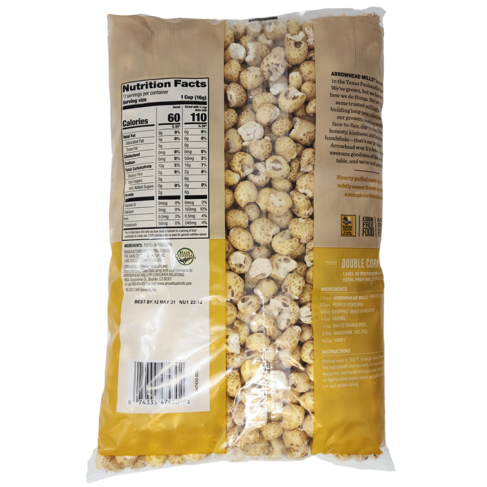 Arrowhead Mills Puffed Corn Cereal-6 oz.