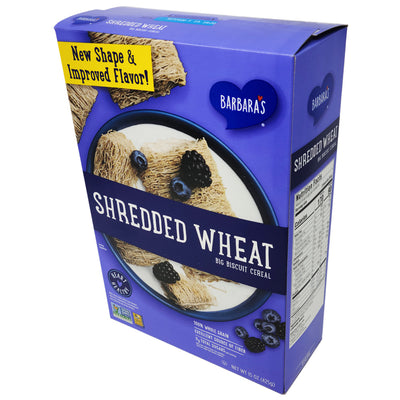 Barbara's Shredded Wheat Big Biscuit Cereal - 15oz. - Healthy Heart Market