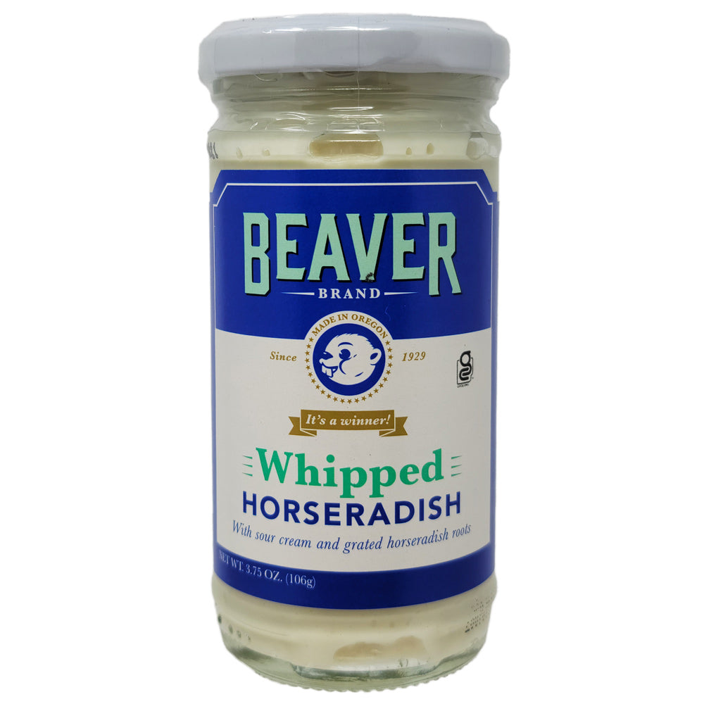 Beaver Brand Whipped Sour Cream Horseradish Sauce - 3.75oz.
