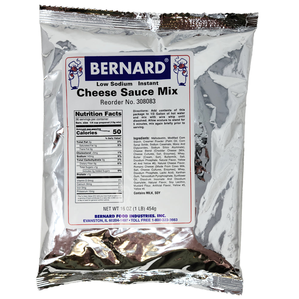 Bernard Diet Cheese Sauce Base-16 oz.