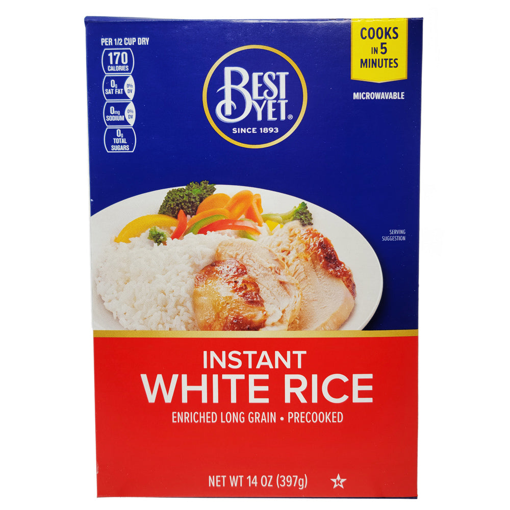 Best Yet Instant White Rice - 14oz