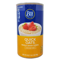 Best Yet Quick Oats Whole Grain Cereal - 18oz.