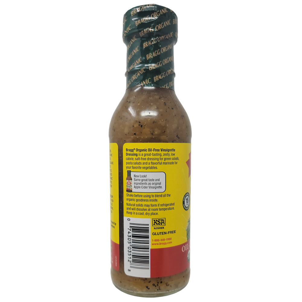 Bragg Organic Oil Free Vinaigrette Dressing & Marinade - 12oz