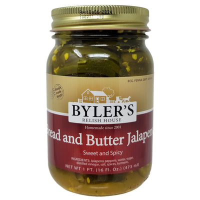 Byler's Bread & Butter Jalapeno - 16oz.