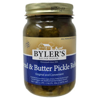 Byler's Bread & Butter Pickle Relish - 16oz.