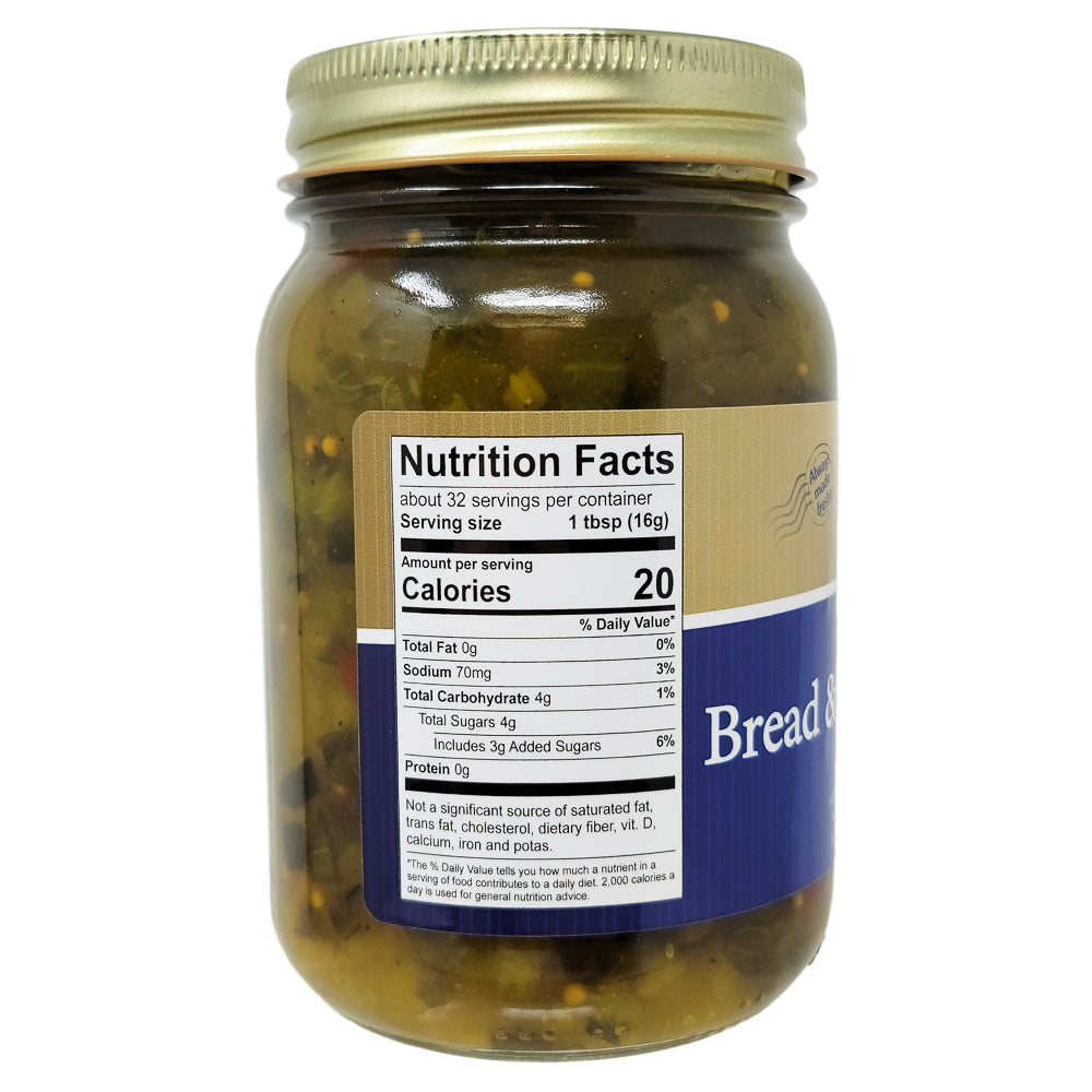 Byler's Bread & Butter Pickle Relish - 16oz.