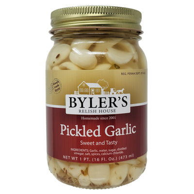 Byler's Pickled Garlic - 16oz.