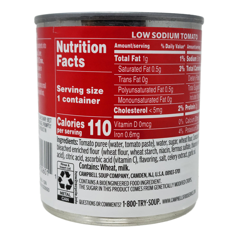 Campbell's Low Sodium Tomato Soup 7.25oz. Healthy Heart Market