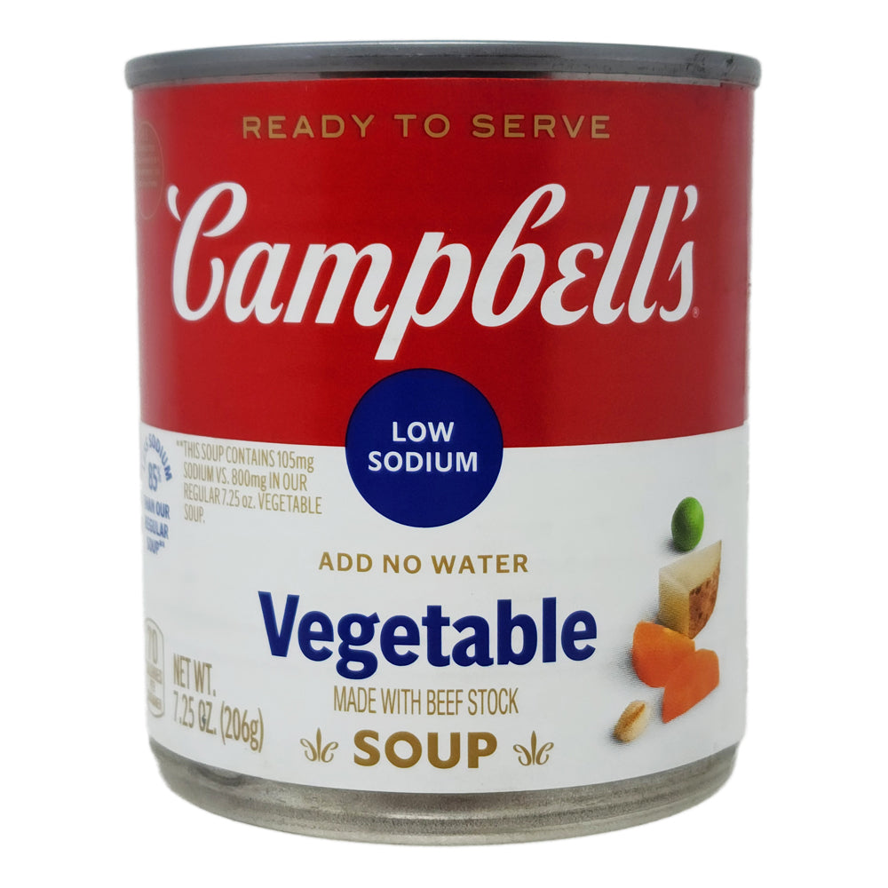Campbell's Low Sodium Vegetable Soup 7.25oz. Healthy Heart Market