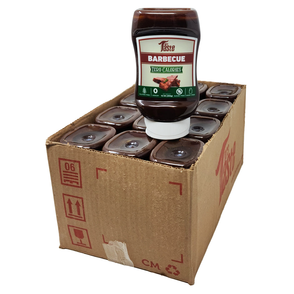 Case of 12 Mrs. Taste Zero Sodium Barbecue Sauce 12oz