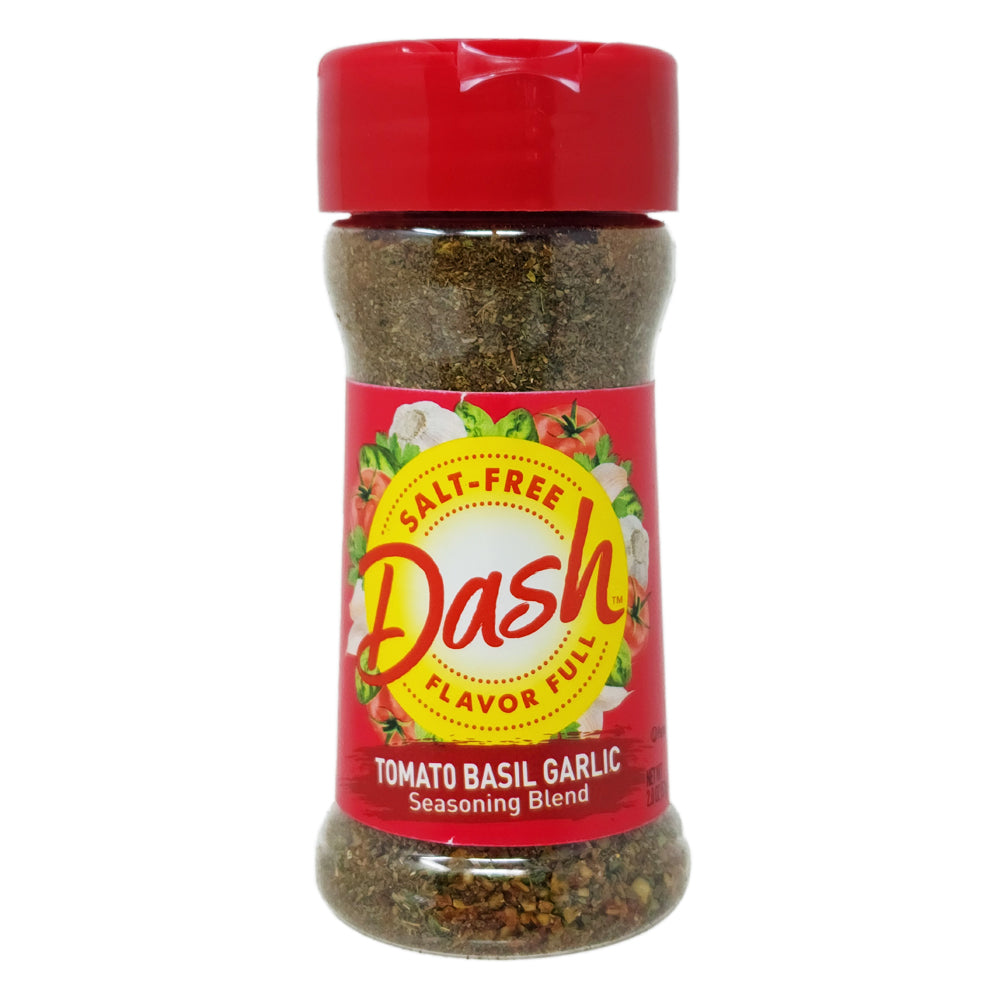 Dash Salt Free Tomato Basil Garlic Seasoning Blend-2 oz.