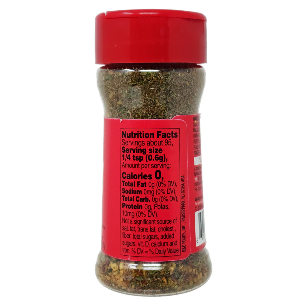 Dash Salt Free Tomato Basil Garlic Seasoning Blend-2 oz.