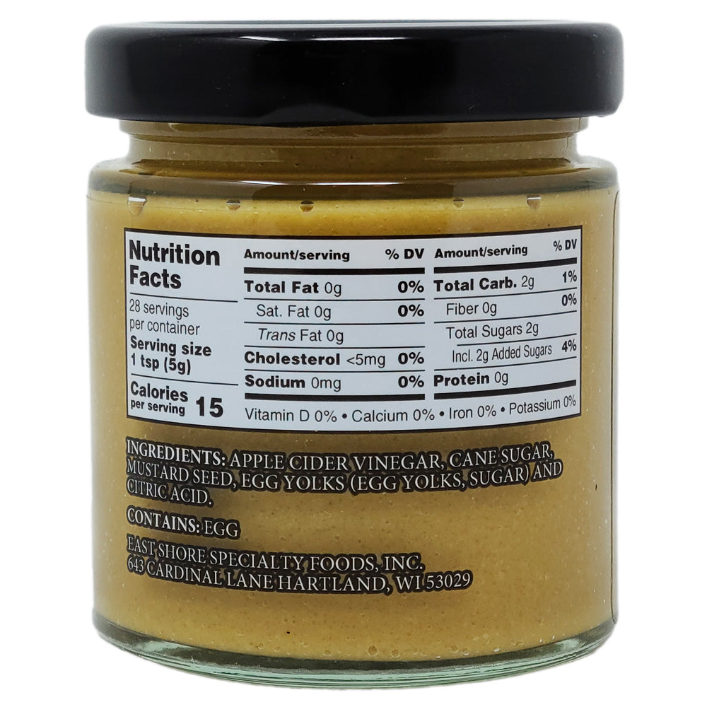 East Shore Sweet and Tangy Mustard-5 oz. - Healthy Heart Market