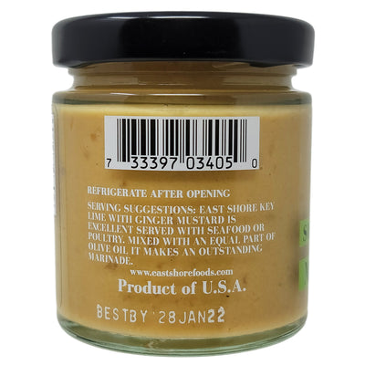 East Shore Key Lime with Ginger Mustard-5 oz.