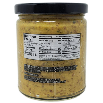 East Shore Coarse with Dill Mustard-10 oz. - Healthy Heart Market