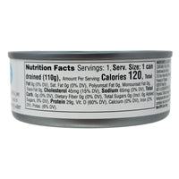Field Day Organic No Salt Added Chunk White Albacore Tuna - 5oz.