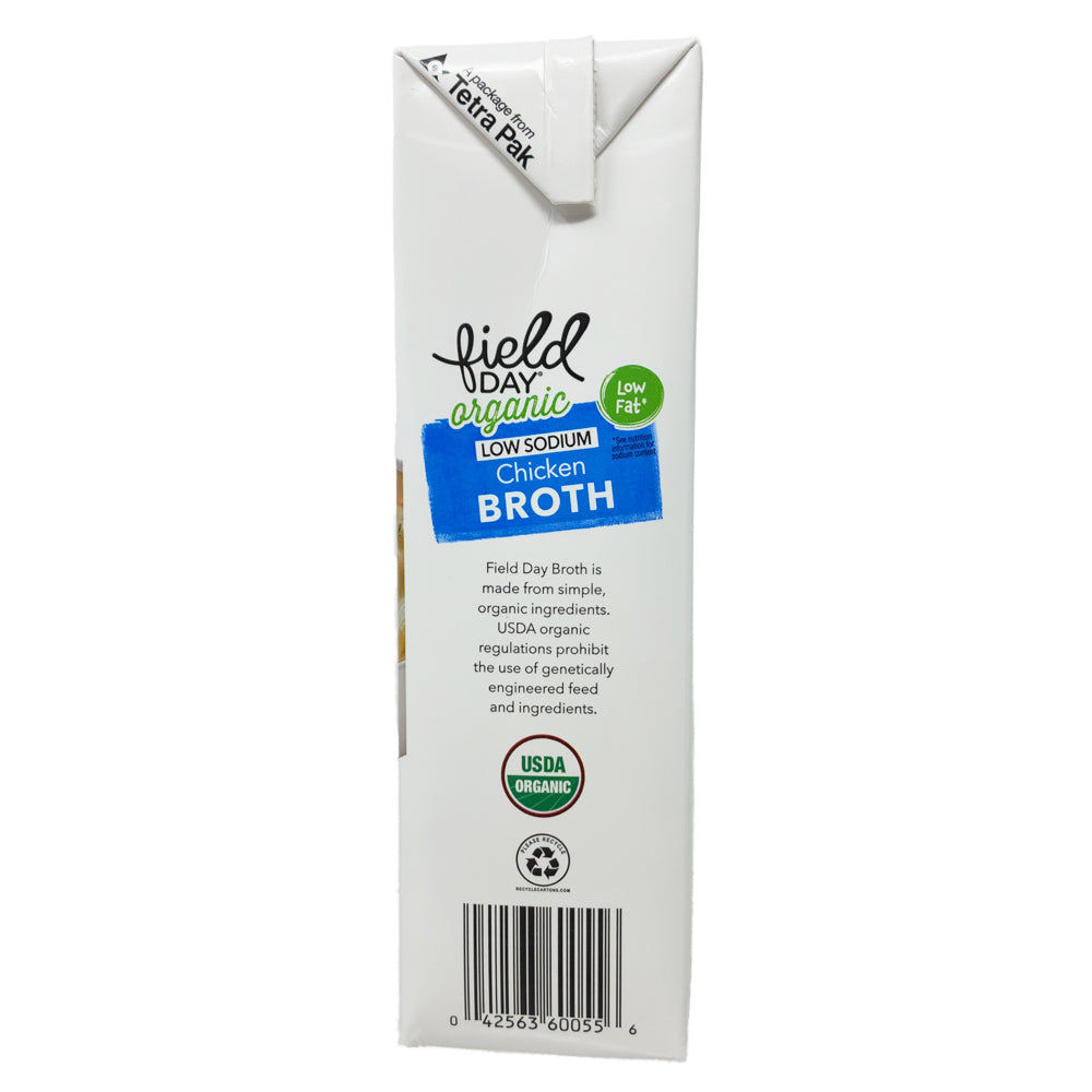 Field Day Organic Free Range Chicken Broth - 32oz. - Healthy Heart Market