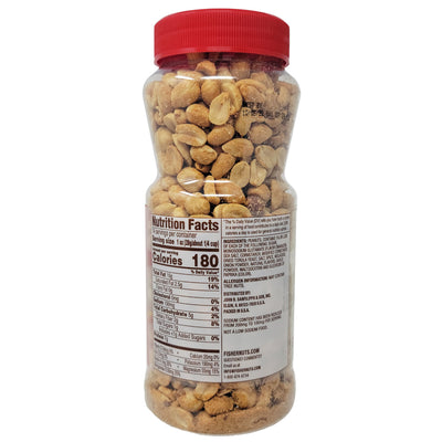 Fisher Lightly Salted Dry Roasted Peanuts - 14 oz
