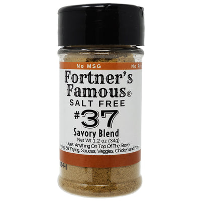 Fortner's Famous Salt-Free #37 Seasoning - 1.2oz.