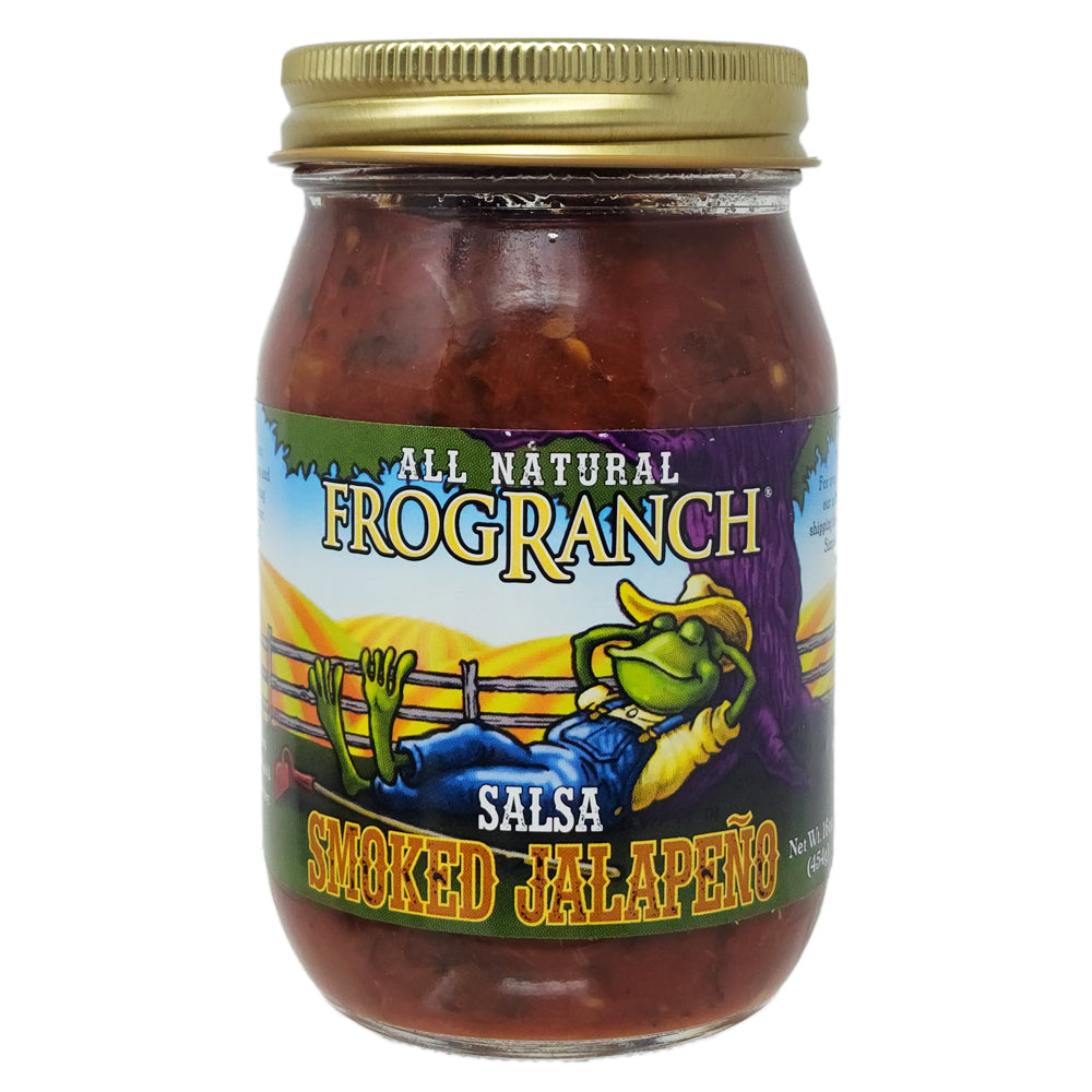 Frog Ranch Smoked Jalapeno Salsa-16 oz.