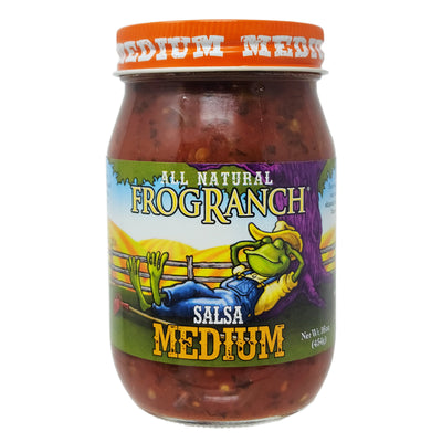 Frog Ranch Medium Salsa-16 oz.