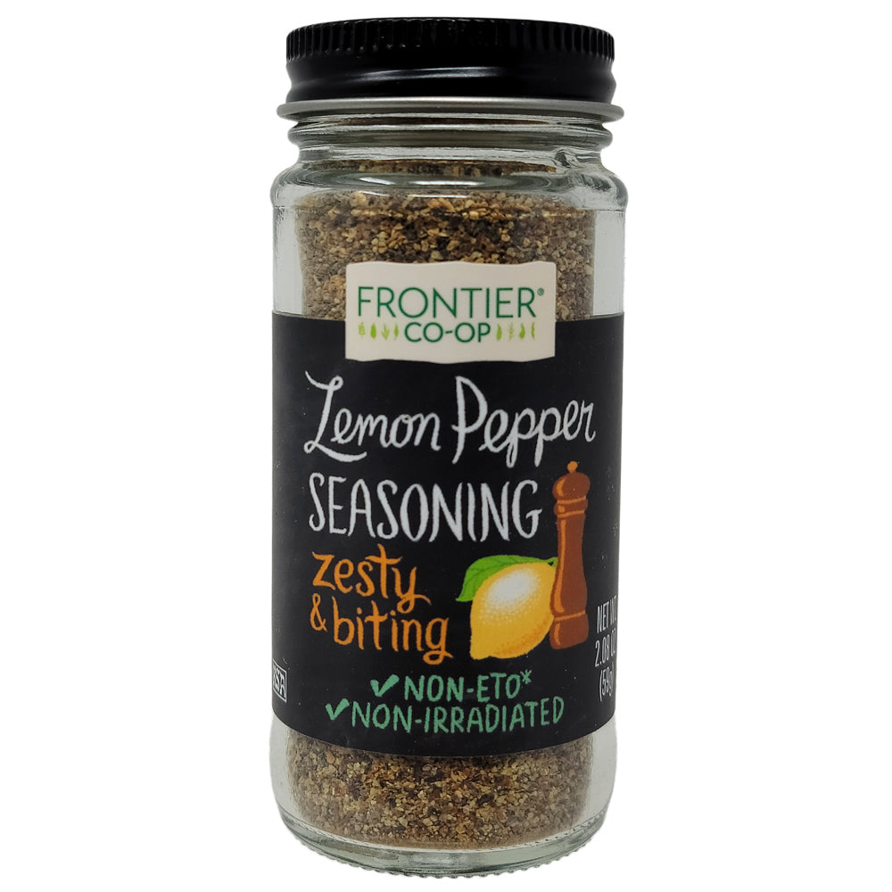 Frontier Co-op Lemon Pepper Seasoning - 2.08 oz