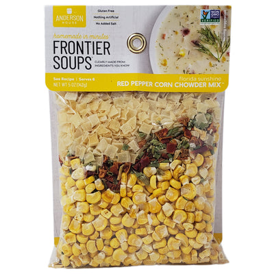 Frontier Soups- Florida Sunshine Red Pepper Corn Chowder-5 oz. - Healthy Heart Market