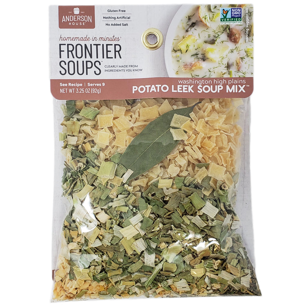 Frontier Potato Leek Soup Mix- No Salt Added-4 oz. - Healthy Heart Market