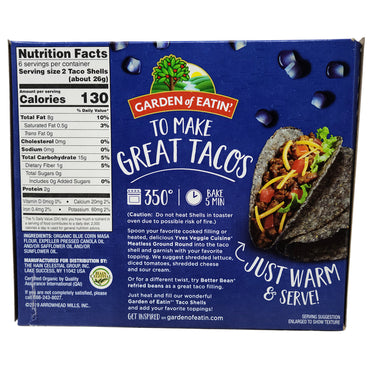Garden Of Eatin Blue Corn Taco Shells - 5.5oz