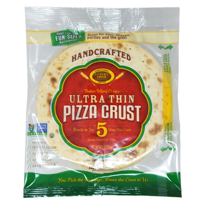 7 inch - Golden Home Ultra Thin Crust Pizza - 8.75oz.