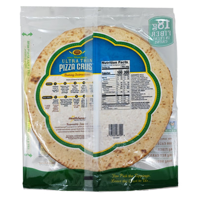 12 inch - Golden Home Whole Grain Ultra Thin Crust Pizza - 14.25oz.