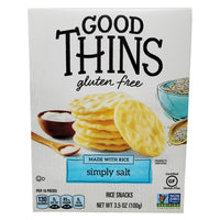 Good Thins Gluten Free Simply Salt Rice Snacks - 3.5- oz