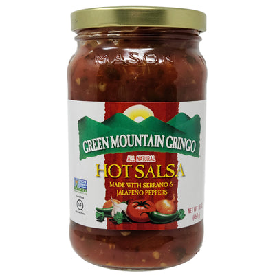 Green Mountain Gringo HOT Salsa-16 oz.