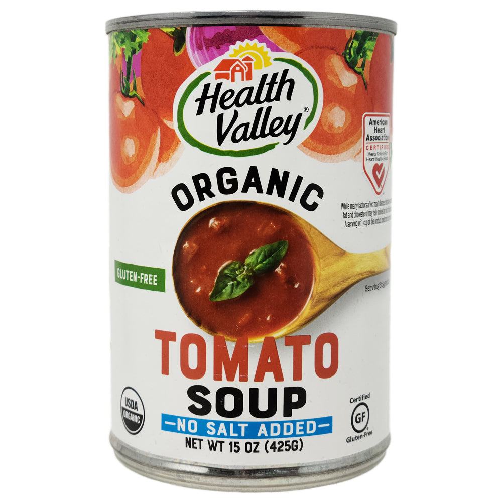 Health Valley Tomato No Salt Added Soup-15 oz.