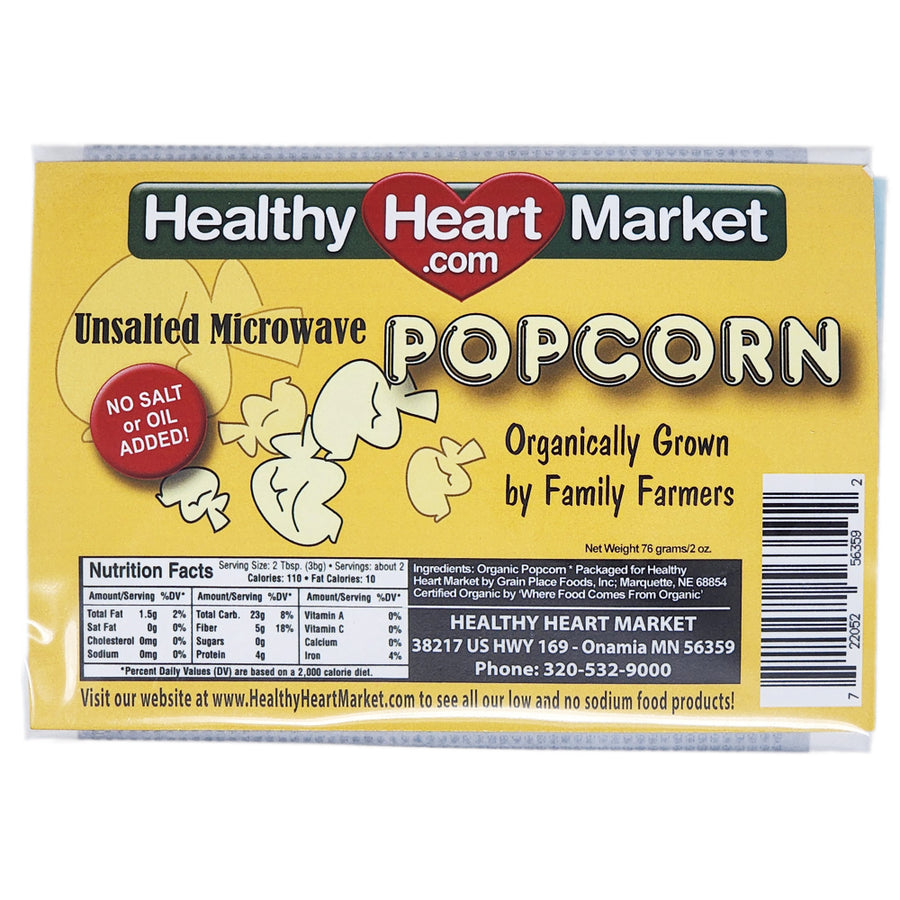 No Salt Microwave Popcorn Healthy Heart Market No Salt Microwave Popcorn Healthy Heart Market