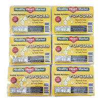 6 Pack - Healthy Heart Market No Salt Microwave Popcorn - Healthy Heart Market