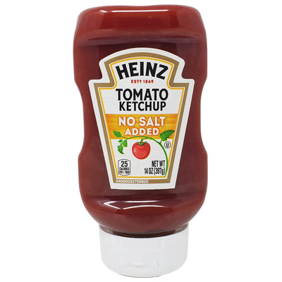 Heinz No Salt Tomato Ketchup made with AlsoSalt-14 oz. - Healthy Heart Market