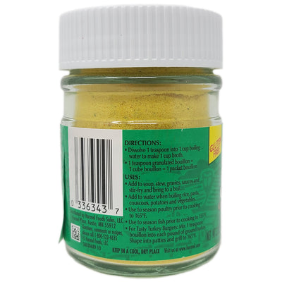 Herb Ox Chicken Granulated Bouillon in a jar- Sodium Free-3.3 oz.
