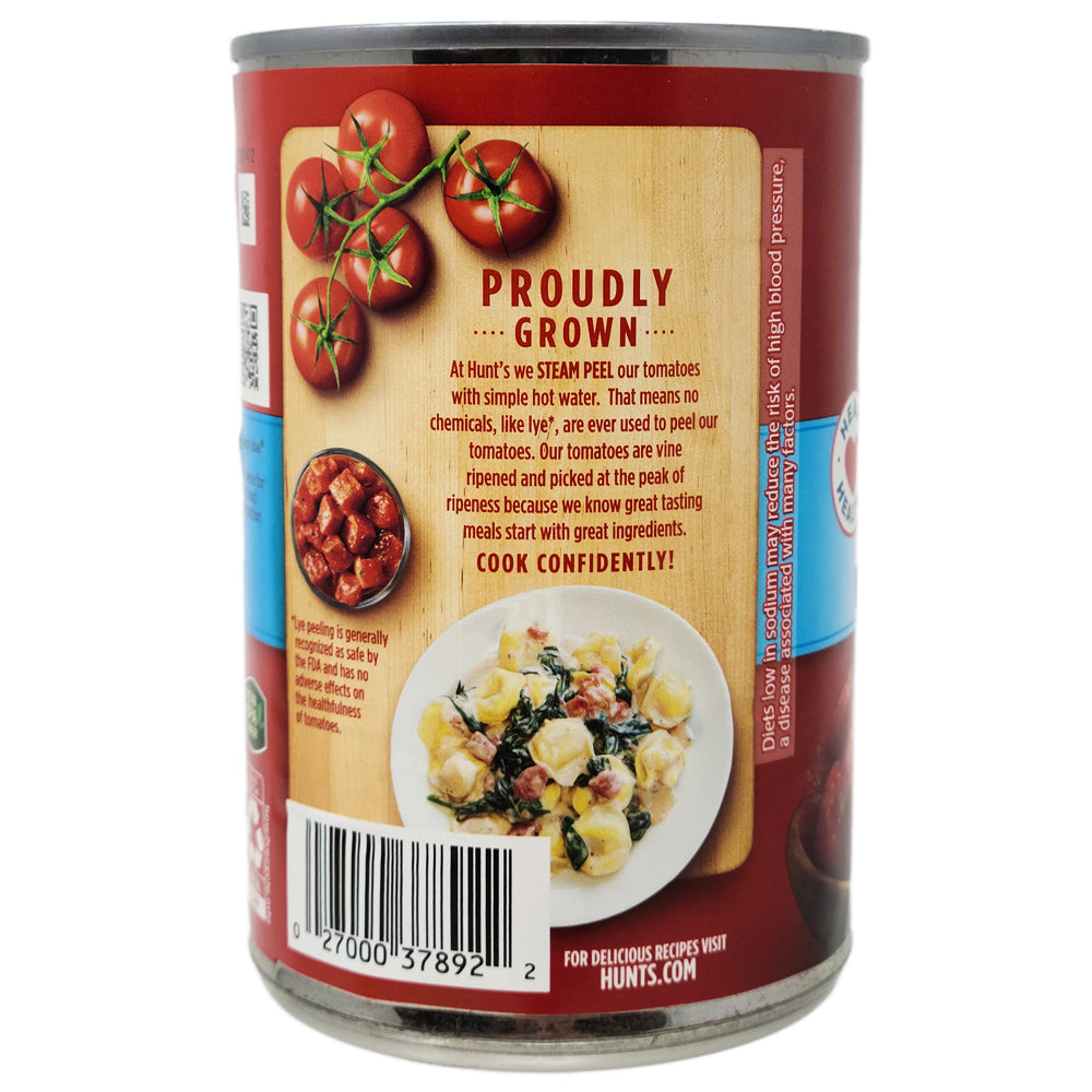 Hunt's No Salt Added Diced Tomatoes Basil, Garlic & Oregano - 14.5 oz
