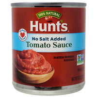 Hunt's No Salt Added Tomato Sauce-8 oz.