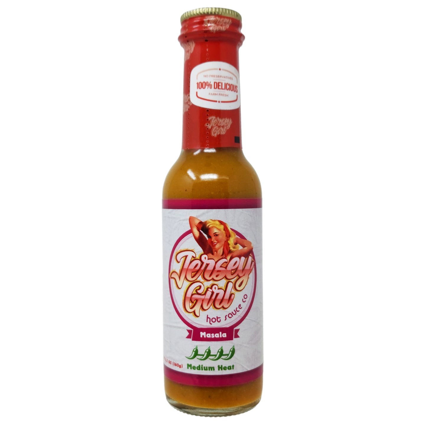 Jersey Girl Masala Hot Sauce - 5.7oz.