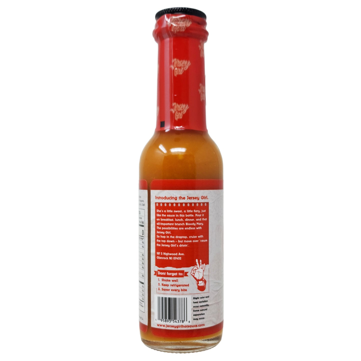 Jersey Girl Sizzlin' Hot Sauce - 5.7oz.