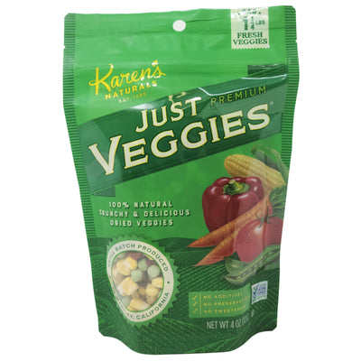 Just Veggies All Natural Resealable Bag-4 oz.