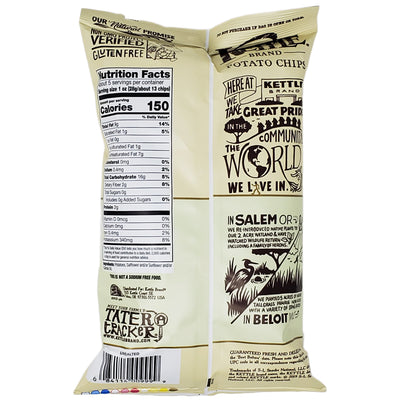 Kettle Brand Unsalted Potato Chips-5 oz. - Healthy Heart Market