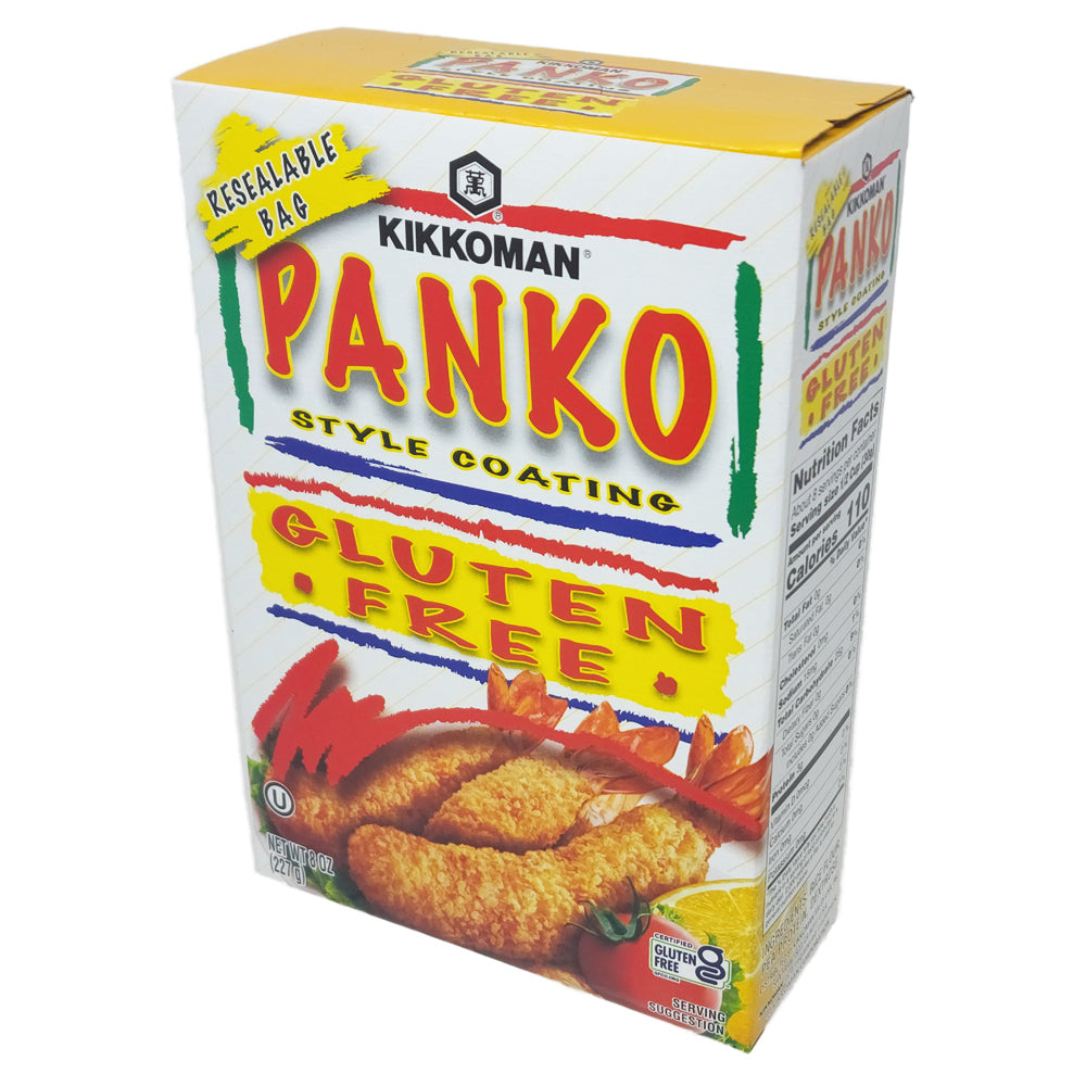 Kikkoman Gluten Free Panko Style Coating 8oz. Healthy Heart Market