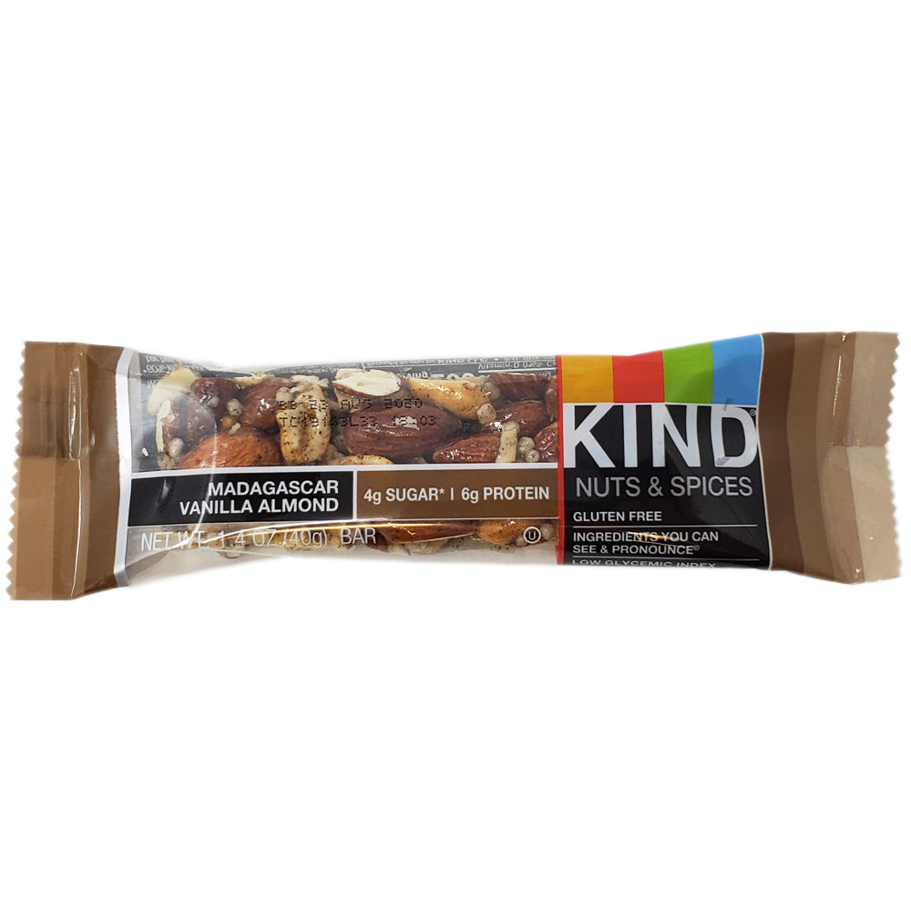 Kind Bar Madagascar Vanilla Almond Bar - 1.4oz. - Healthy Heart Market